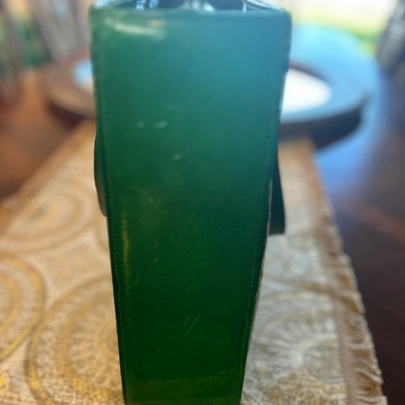 Authentic Louis Vuitton Vernis Columbus bag custom colored green LW1929 - Picture 4 of 16